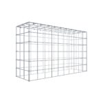 Anbaugabione Typ 3 100 cm x 60 cm x 30 cm (L x H x T), Maschenweite 10 cm x 10 cm, C-Ring