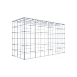 Anbaugabione Typ 3 100 cm x 60 cm x 40 cm (L x H x T), Maschenweite 10 cm x 10 cm, C-Ring