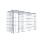 Anbaugabione Typ 3 100 cm x 60 cm x 40 cm (L x H x T), Maschenweite 5 cm x 10 cm, C-Ring