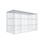 Anbaugabione Typ 3 100 cm x 60 cm x 40 cm (L x H x T), Maschenweite 5 cm x 20 cm, Spirale