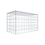 Anbaugabione Typ 3 100 cm x 60 cm x 50 cm (L x H x T), Maschenweite 10 cm x 10 cm, Spirale