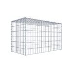 Anbaugabione Typ 3 100 cm x 60 cm x 50 cm (L x H x T), Maschenweite 5 cm x 10 cm, Spirale