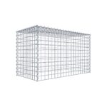 Anbaugabione Typ 3 100 cm x 60 cm x 50 cm (L x H x T), Maschenweite 5 cm x 5 cm, Spirale