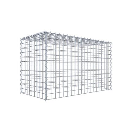 Anbaugabione Typ 3 100 cm x 60 cm x 50 cm (L x H x T), Maschenweite 5 cm x 5 cm, Spirale