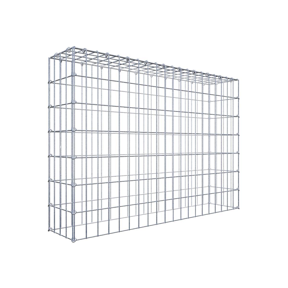 Anbaugabione Typ 3 100 cm x 70 cm x 20 cm (L x H x T), Maschenweite 5 cm x 10 cm, C-Ring