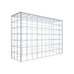 Anbaugabione Typ 3 100 cm x 70 cm x 30 cm (L x H x T), Maschenweite 10 cm x 10 cm, Spirale