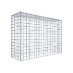 Anbaugabione Typ 3 100 cm x 70 cm x 30 cm (L x H x T), Maschenweite 5 cm x 5 cm, Spirale