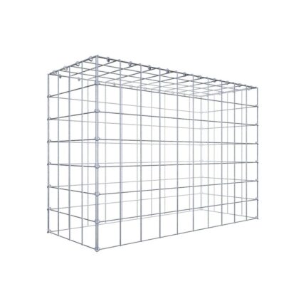 Anbaugabione Typ 3 100 cm x 70 cm x 40 cm (L x H x T), Maschenweite 10 cm x 10 cm, C-Ring