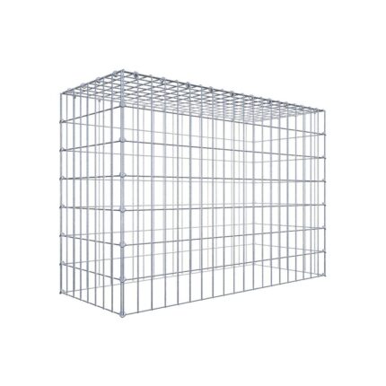 Anbaugabione Typ 3 100 cm x 70 cm x 40 cm (L x H x T), Maschenweite 5 cm x 10 cm, C-Ring