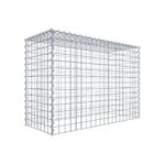 Anbaugabione Typ 3 100 cm x 70 cm x 40 cm (L x H x T), Maschenweite 5 cm x 5 cm, Spirale