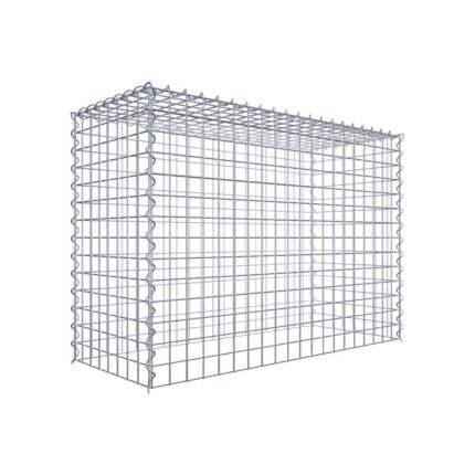 Anbaugabione Typ 3 100 cm x 70 cm x 40 cm (L x H x T), Maschenweite 5 cm x 5 cm, Spirale