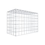 Anbaugabione Typ 3 100 cm x 70 cm x 50 cm (L x H x T), Maschenweite 10 cm x 10 cm, C-Ring