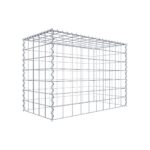 Anbaugabione Typ 3 100 cm x 70 cm x 50 cm (L x H x T), Maschenweite 10 cm x 10 cm, Spirale