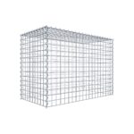 Anbaugabione Typ 3 100 cm x 70 cm x 50 cm (L x H x T), Maschenweite 5 cm x 5 cm, Spirale