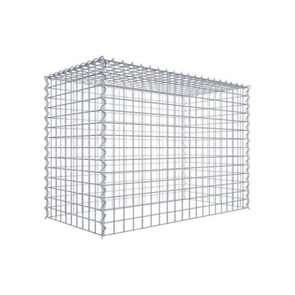 Anbaugabione Typ 3 100 cm x 70 cm x 50 cm (L x H x T), Maschenweite 5 cm x 5 cm, Spirale