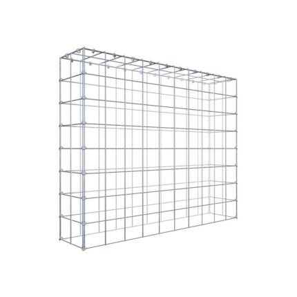 Anbaugabione Typ 3 100 cm x 80 cm x 20 cm (L x H x T), Maschenweite 10 cm x 10 cm, C-Ring