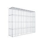 Anbaugabione Typ 3 100 cm x 80 cm x 20 cm (L  x H x T), Maschenweite 5 cm x 20 cm, C-Ring