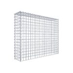 Anbaugabione Typ 3 100 cm x 80 cm x 20 cm (L x H x T), Maschenweite 5 cm x 5 cm, Spirale