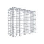 Anbaugabione Typ 3 100 cm x 80 cm x 30 cm (L x H x T), Maschenweite 5 cm x 5 cm, C-Ring