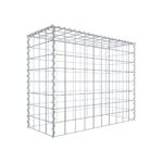 Anbaugabione Typ 3 100 cm x 80 cm x 40 cm (L x H x T), Maschenweite 10 cm x 10 cm, Spirale