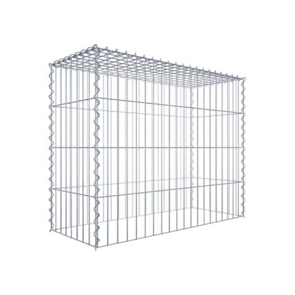 Anbaugabione Typ 3 100 cm x 80 cm x 40 cm (L x H x T), Maschenweite 5 cm x 20 cm, Spirale