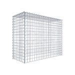 Anbaugabione Typ 3 100 cm x 80 cm x 40 cm (L x H x T), Maschenweite 5 cm x 5 cm, Spirale