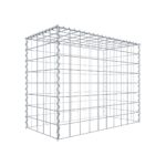 Anbaugabione Typ 3 100 cm x 80 cm x 50 cm (L x H x T), Maschenweite 10 cm x 10 cm, Spirale