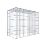 Anbaugabione Typ 3 100 cm x 80 cm x 50 cm (L x H x T), Maschenweite 5 cm x 10 cm, C-Ring