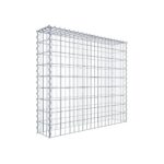 Anbaugabione Typ 3 100 cm x 90 cm x 20 cm (L x H x T), Maschenweite 5 cm x 10 cm, Spirale