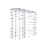 Anbaugabione Typ 3 100 cm x 90 cm x 30 cm (L x H x T), Maschenweite 5 cm x 10 cm, C-Ring