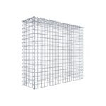 Anbaugabione Typ 3 100 cm x 90 cm x 30 cm (L x H x T), Maschenweite 5 cm x 5 cm, Spirale