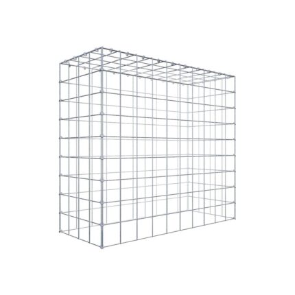 Anbaugabione Typ 3 100 cm x 90 cm x 40 cm (L x H x T), Maschenweite 10 cm x 10 cm, C-Ring
