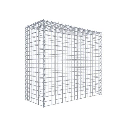 Anbaugabione Typ 3 100 cm x 90 cm x 40 cm (L x H x T), Maschenweite 5 cm x 5 cm, Spirale
