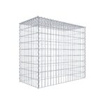 Anbaugabione Typ 3 100 cm x 90 cm x 50 cm (L x H x T), Maschenweite 5 cm x 10 cm, Spirale