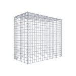 Anbaugabione Typ 3 100 cm x 90 cm x 50 cm (L x H x T), Maschenweite 5 cm x 5 cm, Spirale