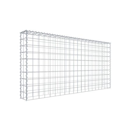 Anbaugabione Typ 3 200 cm x 100 cm x 20 cm (L x H x T), Maschenweite 10 cm x 10 cm, Spirale