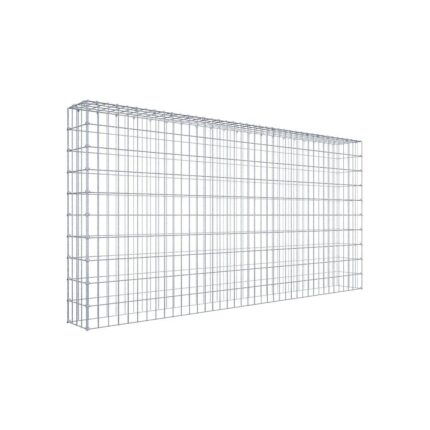 Anbaugabione Typ 3 200 cm x 100 cm x 20 cm (L x H x T), Maschenweite 5 cm x 10 cm, C-Ring