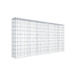 Anbaugabione Typ 3 200 cm x 100 cm x 20 cm (L x H x T), Maschenweite 5 cm x 10 cm, Spirale