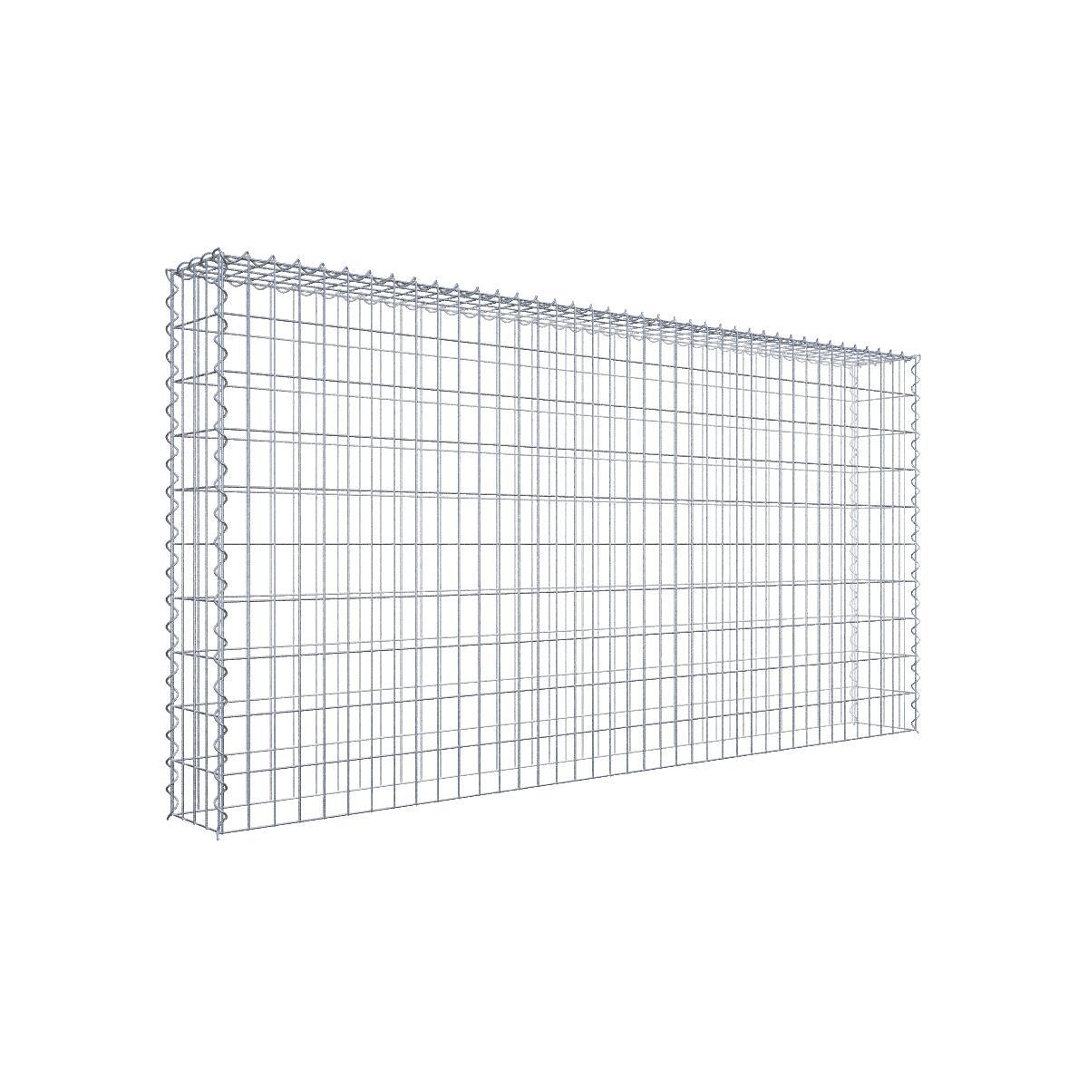 Anbaugabione Typ 3 200 cm x 100 cm x 20 cm (L x H x T), Maschenweite 5 cm x 10 cm, Spirale