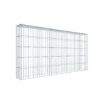 Anbaugabione Typ 3 200 cm x 100 cm x 20 cm (L x H x T), Maschenweite 5 cm x 20 cm, Spirale