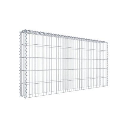 Anbaugabione Typ 3 200 cm x 100 cm x 20 cm (L x H x T), Maschenweite 5 cm x 20 cm, Spirale
