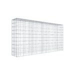 Anbaugabione Typ 3 200 cm x 100 cm x 30 cm (L x H x T), Maschenweite 5 cm x 10 cm, C-Ring