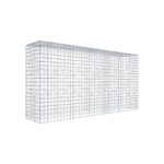 Anbaugabione Typ 3 200 cm x 100 cm x 40 cm (L x H x T), Maschenweite 5 cm x 5 cm, C-Ring