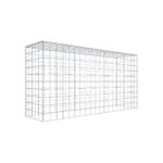 Anbaugabione Typ 3 200 cm x 100 cm x 50 cm (L x H x T), Maschenweite 10 cm x 10 cm, Spirale