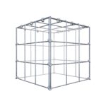Anbaugabione Typ 3 30 cm x 30 cm x 30 cm (L x H x T), Maschenweite 10 cm x 10 cm, C-Ring