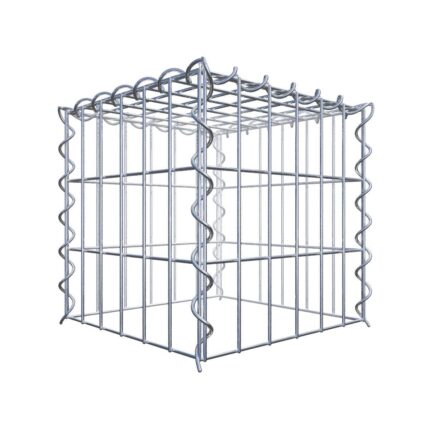 Anbaugabione Typ 3 30 cm x 30 cm x 30 cm (L x H x T), Maschenweite 5 cm x 10 cm, Spirale