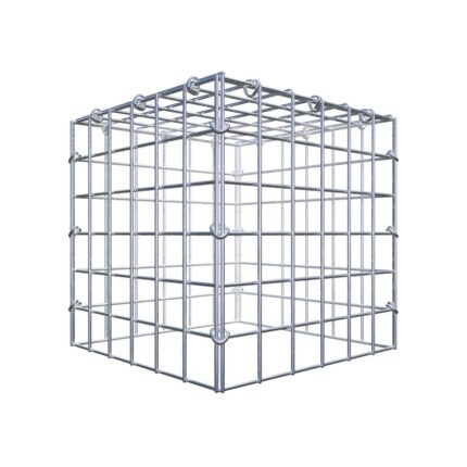Anbaugabione Typ 3 30 cm x 30 cm x 30 cm (L x H x T), Maschenweite 5 cm x 5 cm, C-Ring