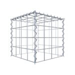 Anbaugabione Typ 3 40 cm x 40 cm x 40 cm (L x H x T), Maschenweite 10 cm x 10 cm, Spirale