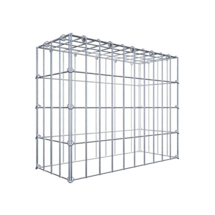 Anbaugabione Typ 3 50 cm x 40 cm x 20 cm (L x H x T), Maschenweite 5 cm x 10 cm, C-Ring