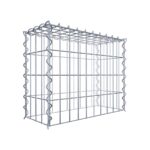 Anbaugabione Typ 3 50 cm x 40 cm x 20 cm (L x H x T), Maschenweite 5 cm x 10 cm, Spirale